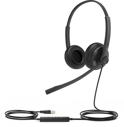 Kufje me mikrofon Yealink UH34 SE Stereo, USB A, Microsoft Teams, me kabllo