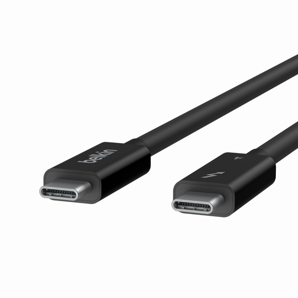 Kabllo Belkin Thunderbolt 4, 2m, e zezë