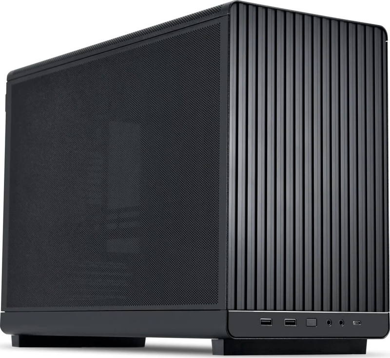 Kuti PC Lian Li A3, mATX, mesh çeliku, e zezë