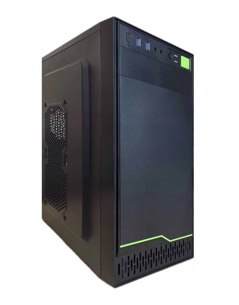 Kuti kompjuteri Eurocase ML N6-500B, MIDI Tower, pa PSU, e zezë