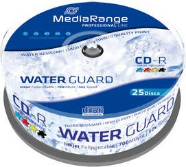CD-R MediaRange MRPL512, 700MB, 52x, paketim 25 copë