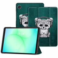 Këllëf tablet Tech-Protect SmartCase Sad Cat për Samsung Tab A9+ A11+ 11", jeshil