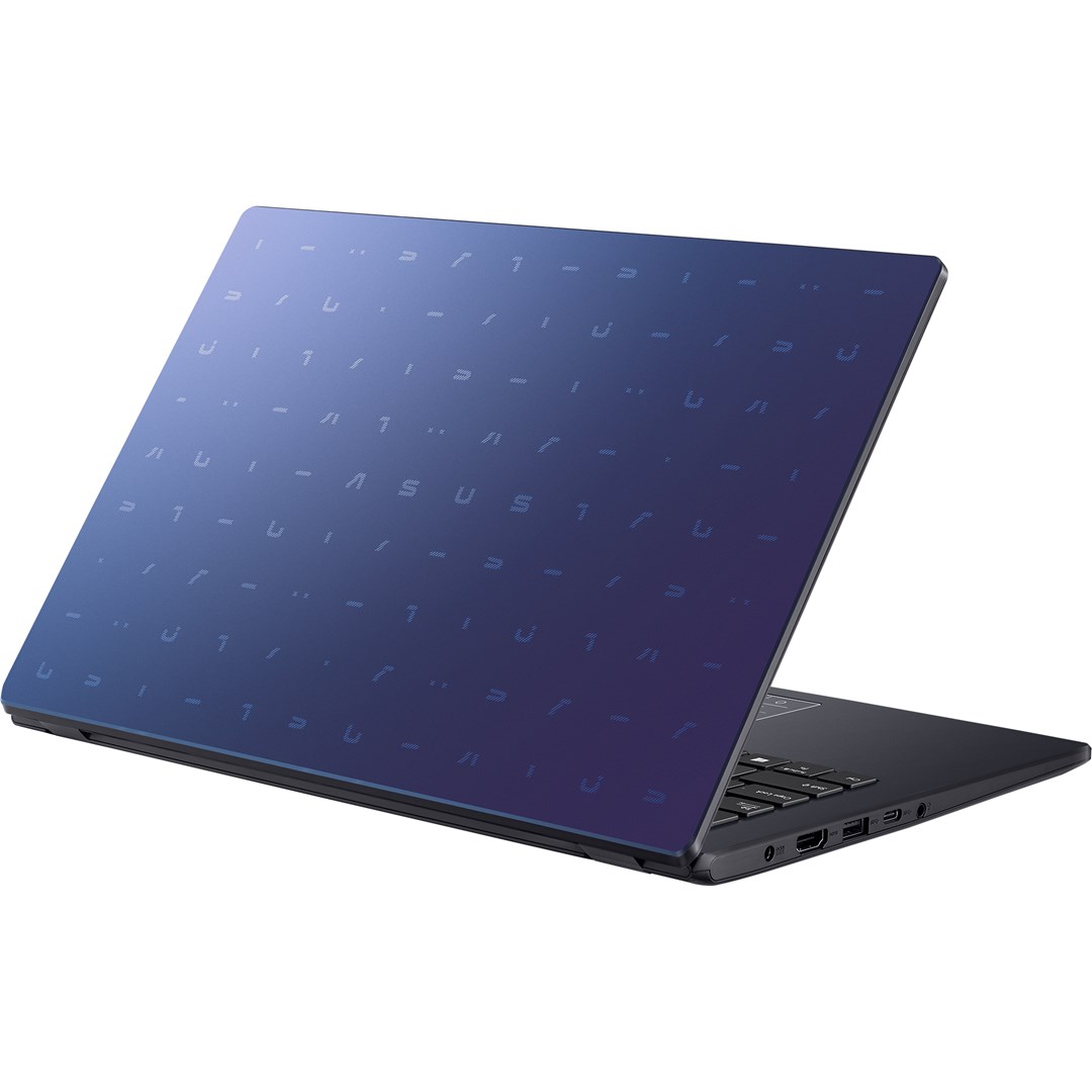 Laptop ASUS E410MA-EK1284 N4020, 14", Intel N4020, 4 GB RAM, 256 GB SSD, i kaltër