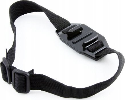 Rrip montimi për helmetë XREC, i ajrosur, kompatibil me GoPro SJCAM Xiaomi, i zi