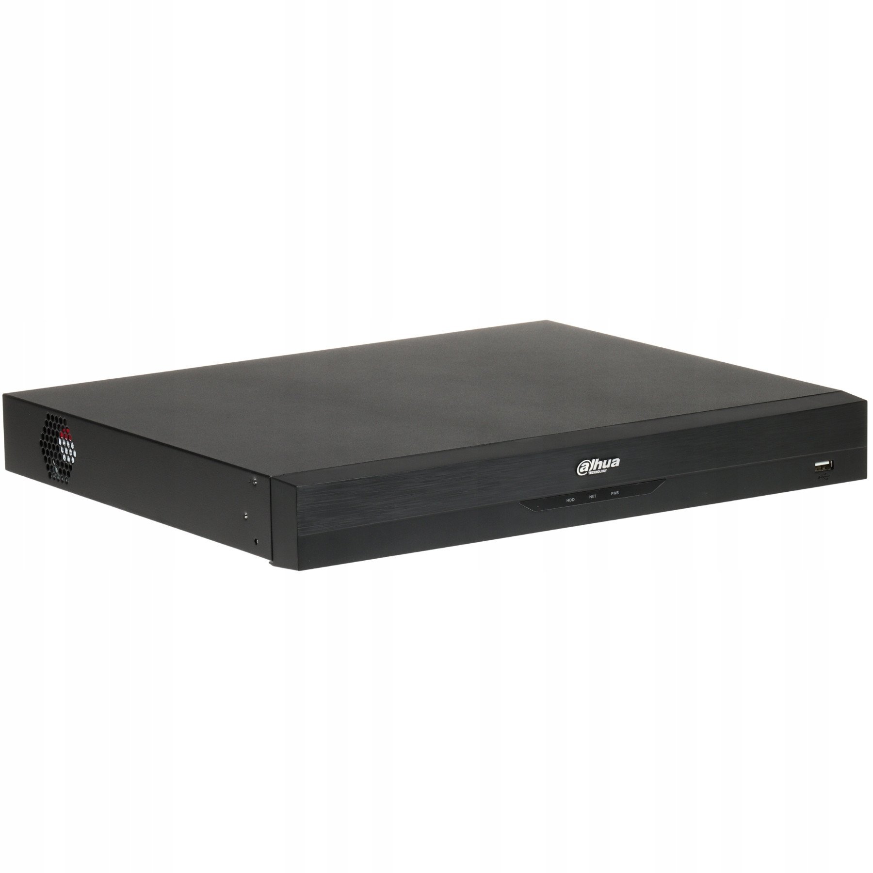 IP мрежен регистратор Dahua DHI NVR5216 8P EI2 WizSense, 16 канали, интегриран PoE, црн