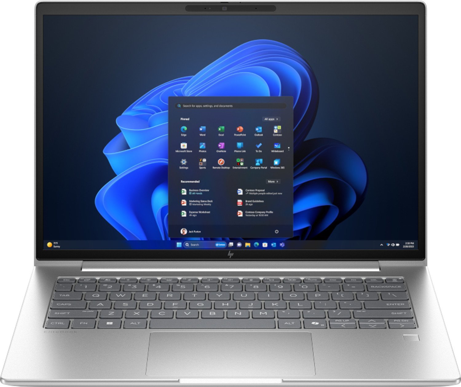 Laptop HP EliteBook 6 G1i, Intel Core Ultra 7, 14", 16GB 512GB, gri