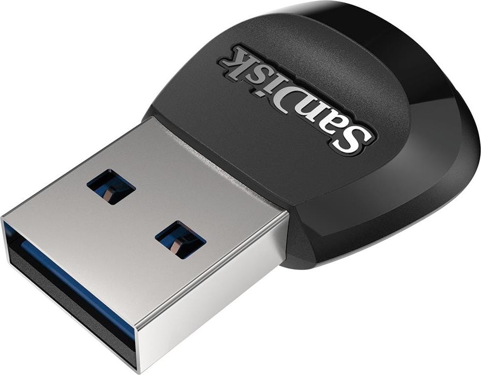 Lexues karte SanDisk MobileMate USB 3.0, për microSD, i zi