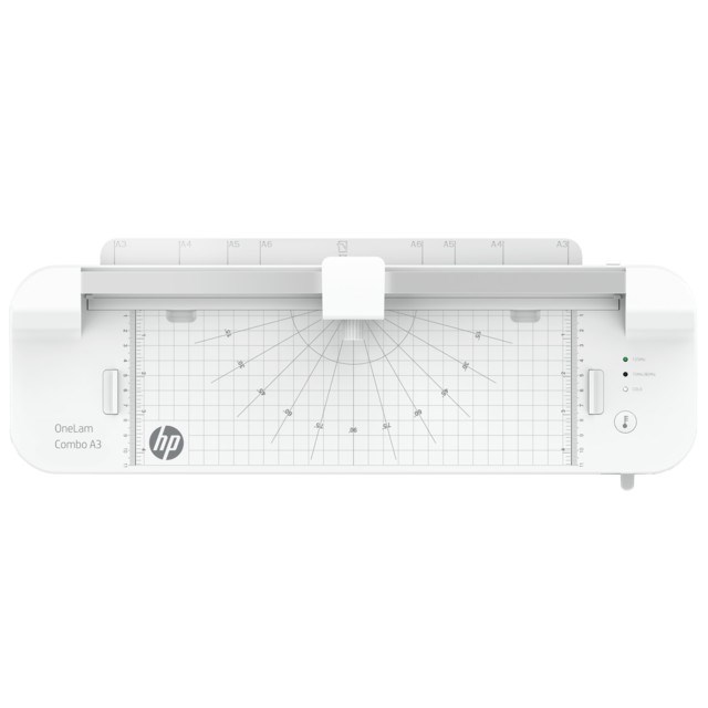 Laminator HP OneLam Combo A3, format A3, ngrohje 2‑4 minuta, i bardhë