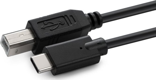 Kabllo USB Microconnect USB3.1C2B2, USB C në USB B, 1.8 m, e zezë