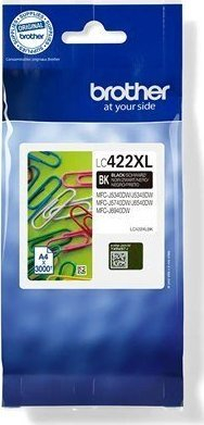 Kasetë boje Brother LC422XLBK, toner XL, e zezë