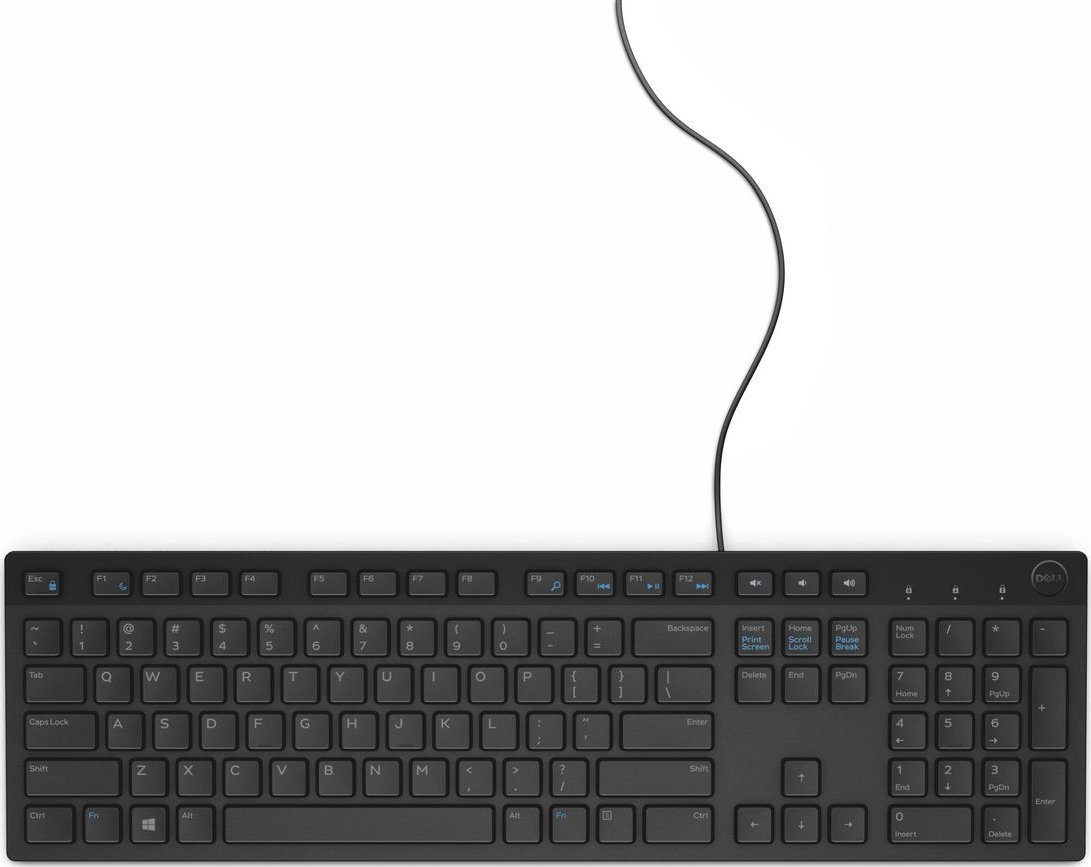 Tastierë Dell Keyboard External, USB, e zezë