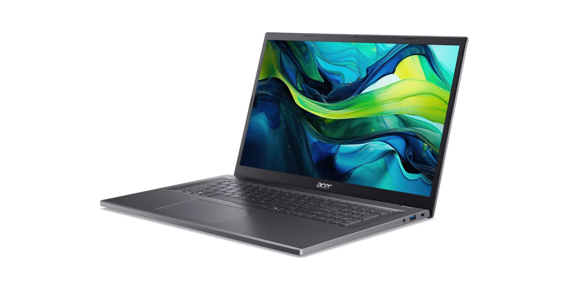 Laptop ACER Aspire 17 A17-51M, Core 5-120U, 17.3" FHD, 16GB, 1TB SSD, i hirtë