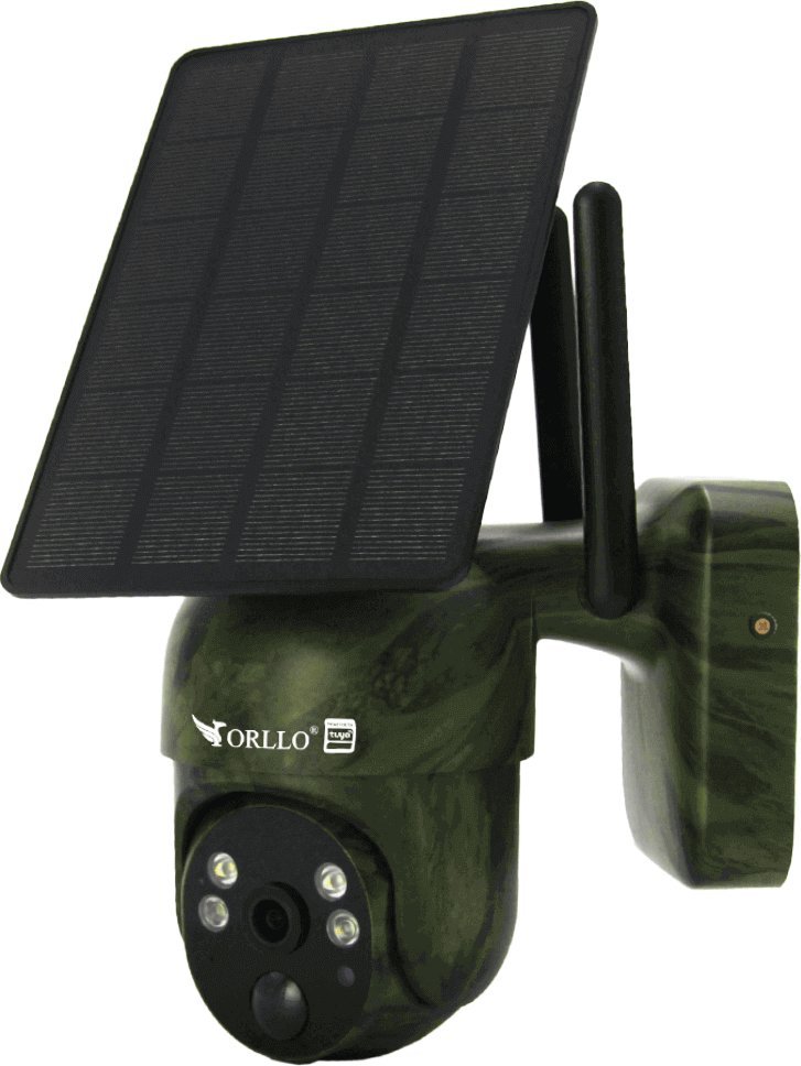 Kamerë IP ORLLO TZ1 Camo, 4G LTE, panel diellor, rezolucion i lartë