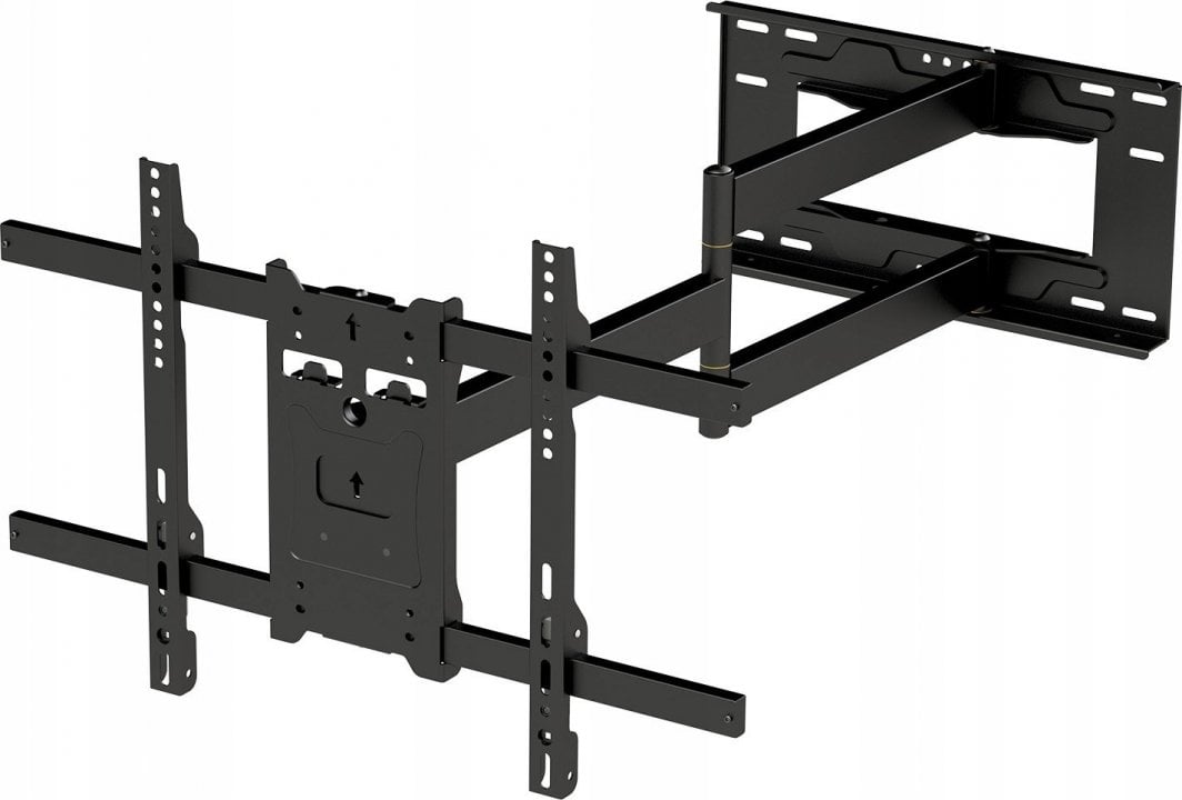 Mbajtëse muri për TV Maclean MC-985, VESA 600x400, 37-70", 45kg, e zezë