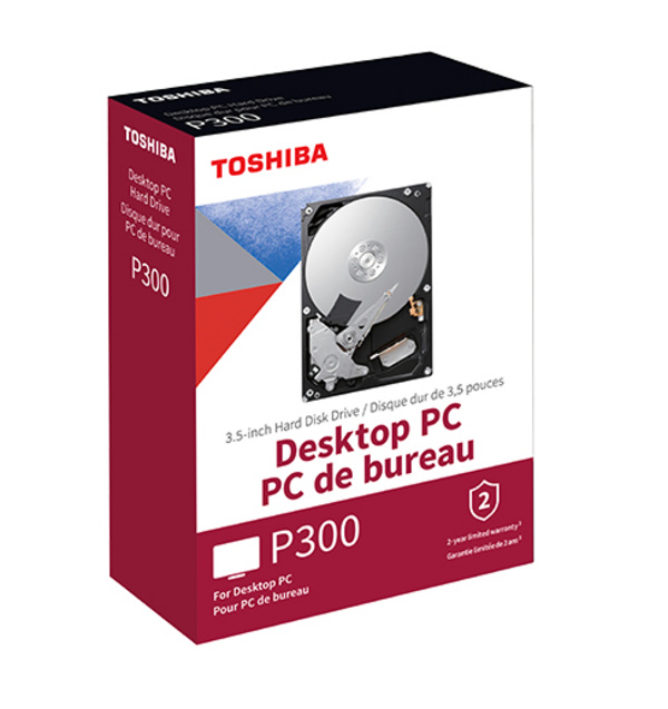 Hard Disk Toshiba P300, 6TB, 3.5", 7200rpm, 256MB cache