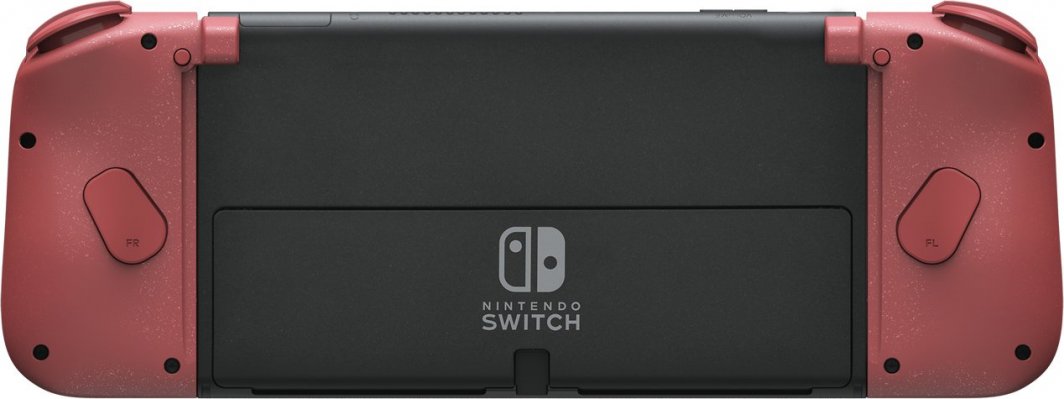 Kontroller Hori Split Compact Apricot, me kabllo, i kuq