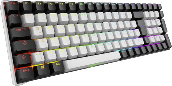 Tastierë mekanike Sharkoon SKILLER SGK50 S2 PBT, 96%, RGB, e zezë