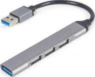 USB Hub Gembird UHB-U3P1U2P3-02 4x USB-A 2.0 3.1 Gen1 