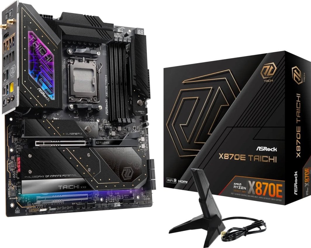 Pllakë amë ASRock	X870E TAICHI