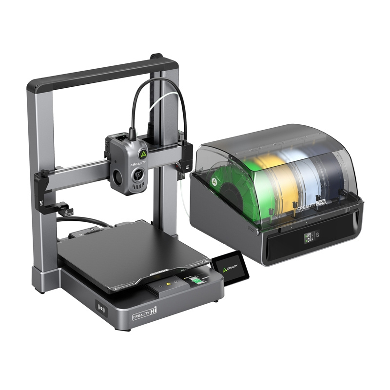 Printer 3D Creality Hi Combo, multi-color, ekran 3.2", gri