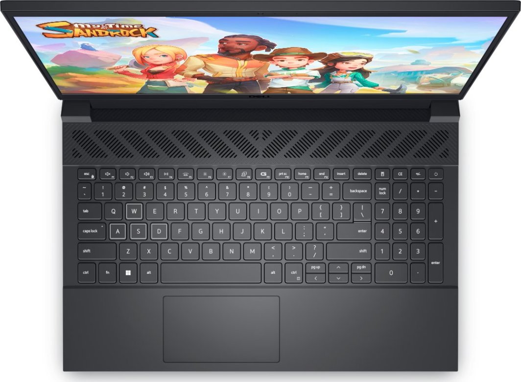 Laptop Dell G15 5535, 15.6", AMD Ryzen 5 7640HS, 8GB RAM, 512GB SSD, Nvidia GeForce RTX 3050