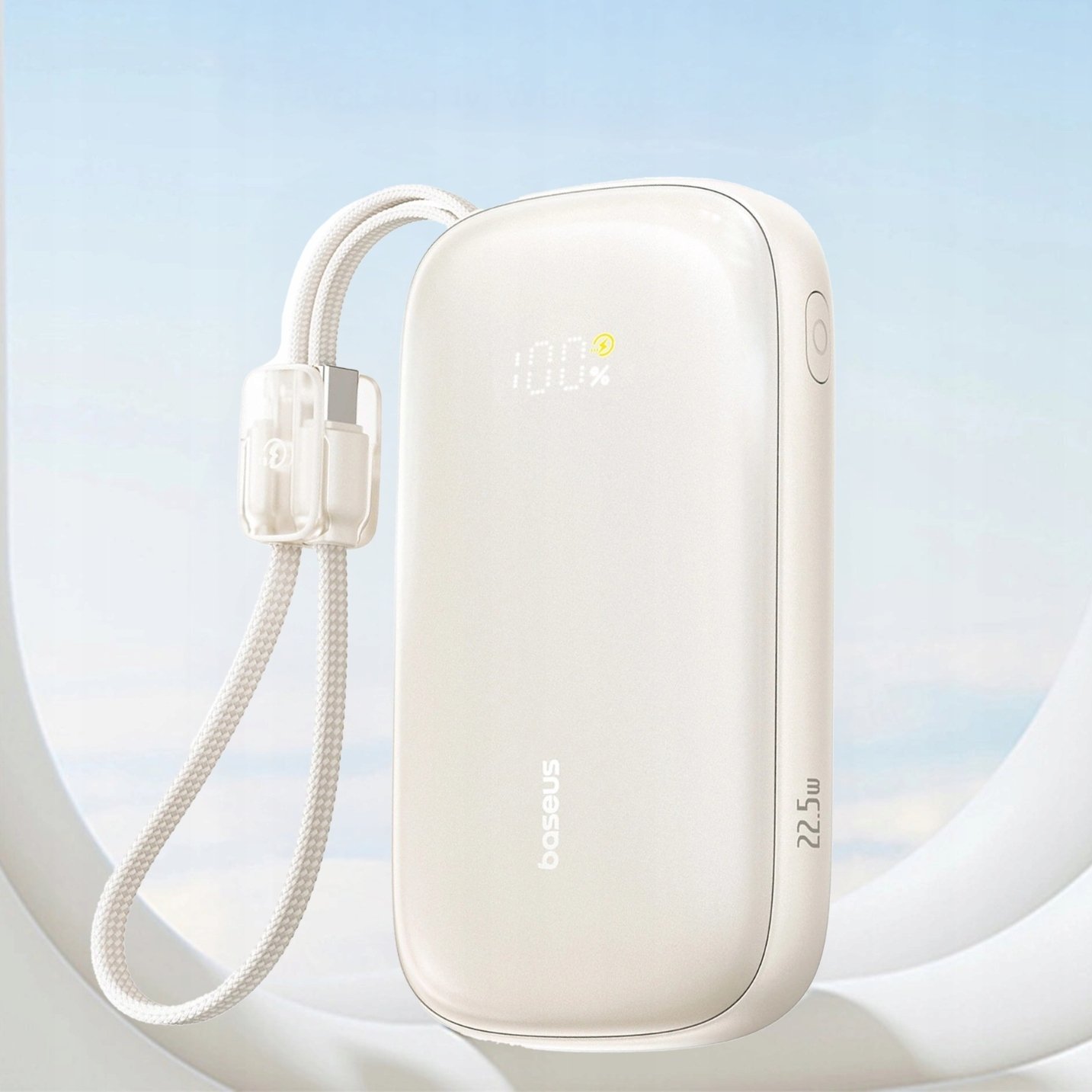 Bateri e jashtme Baseus EnerFill FC21 Qpow 3 Ultra, 20000mAh, 22.5W, bezhë