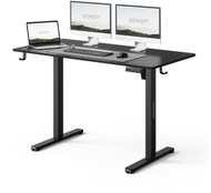 Tavolinë elektrike SENSE7 NOJO LIGHT, 120 x 60 cm, e zezë