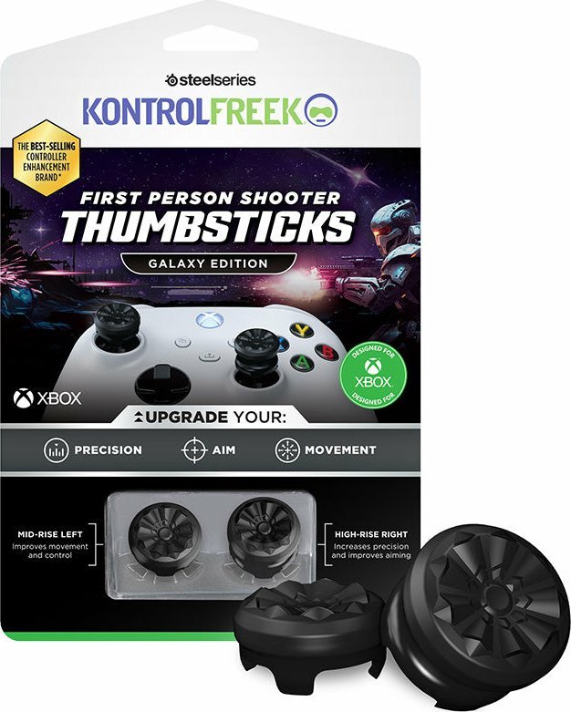 Thumbsticks për Xbox Series X KontrolFreek Galaxy Edition, Performance, set, të zeza