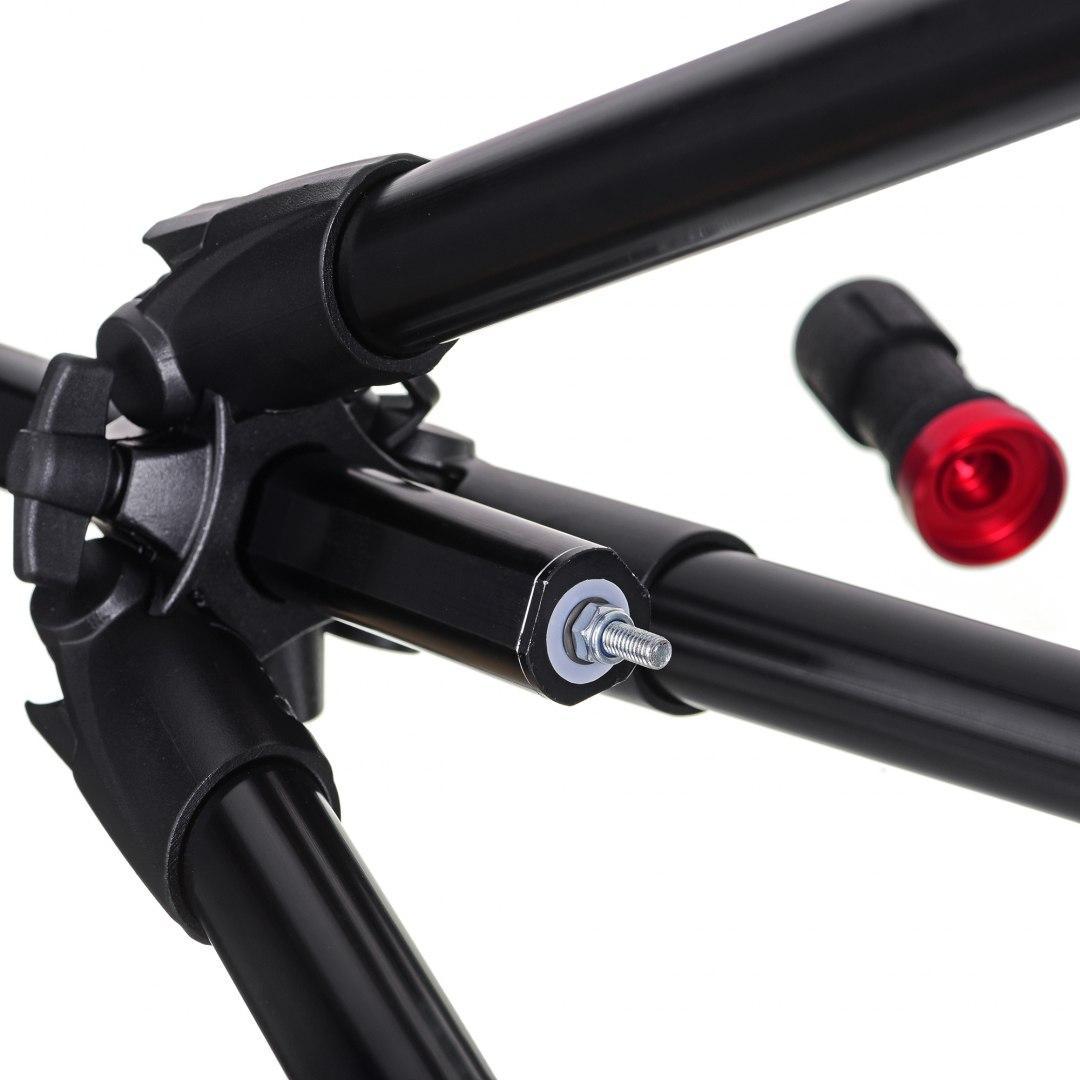 Trekëmbësh Manfrotto MDeVe 055, alumini, 165cm, i zi