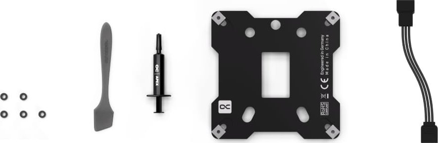 Bllok uji CPU Alphacool Apex 1, LGA 1700 1851, aRGB, i zi