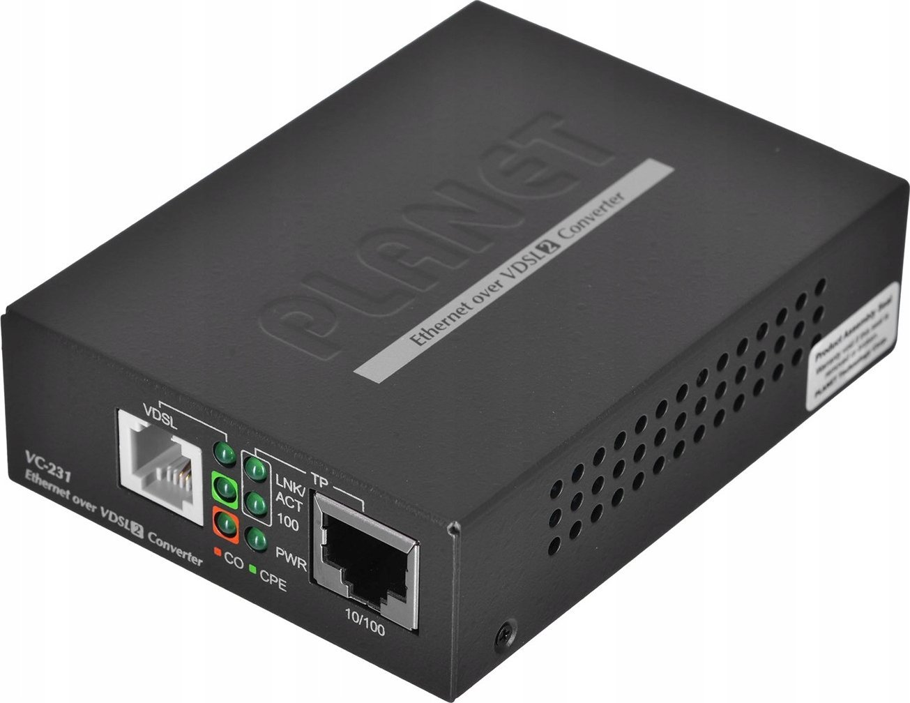 Konvertor Ethernet në VDSL2 Planet VC-231, 100/100 Mbps, profil 30a