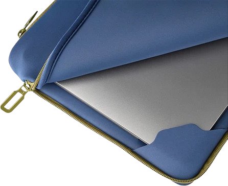 Këllëf laptopi Tucano Doppio Sleeve, 14", neopren, blu