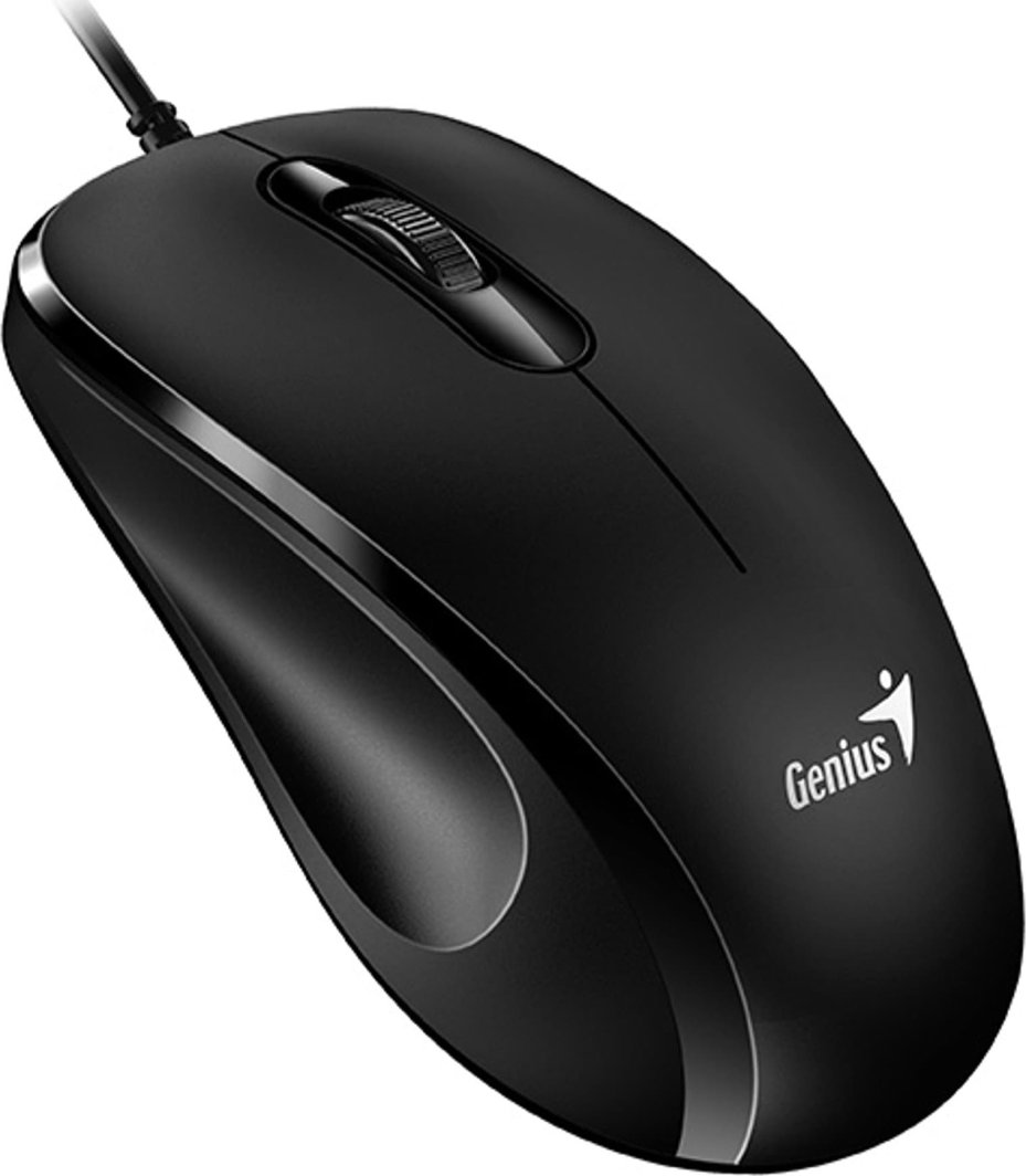Maus Genius DX-101, me kabllo USB, optik, i zi
