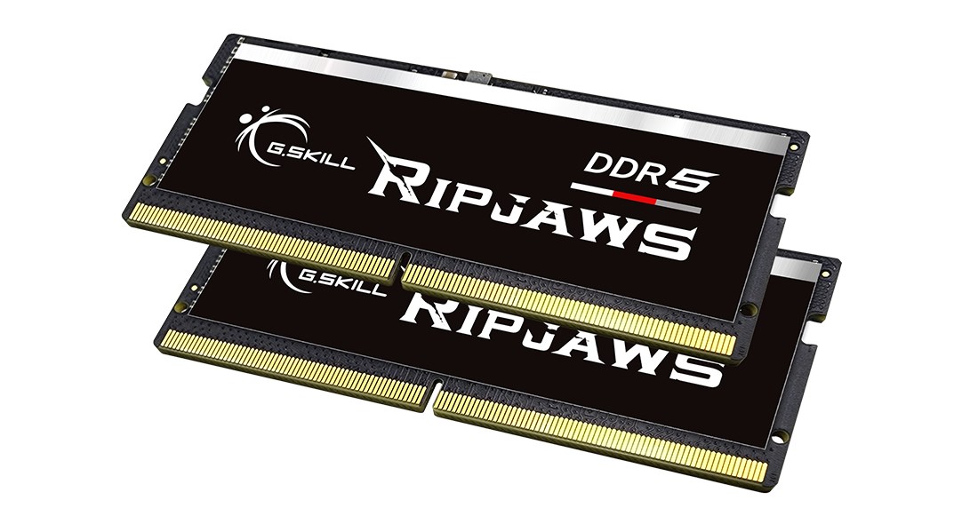 Memorie G.Skill Ripjaws DDR5, 64GB, 5600MHz, CL40, e zezë