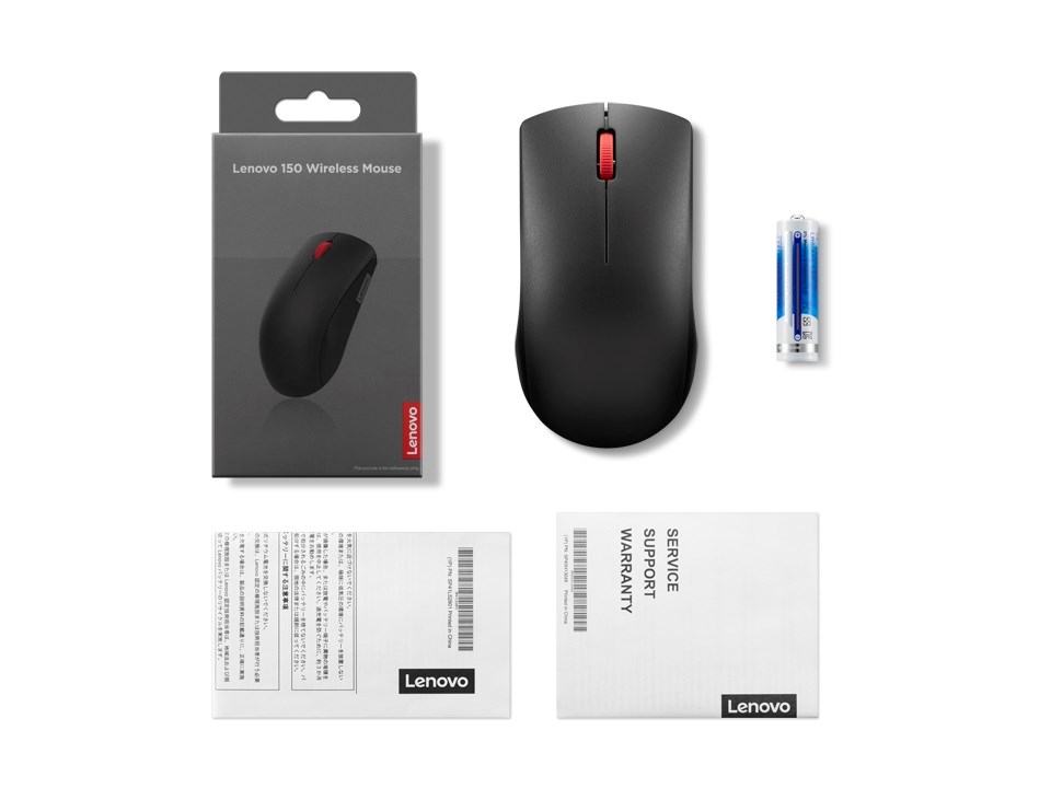 Maus Lenovo 150, wireless, USB, i zi