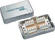 Kuti lidhëse Solarix KRJS45-VEB6, CAT6 STP, 8p8c, gri
