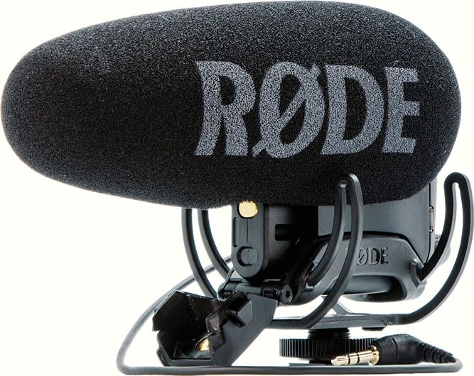 Mikrofon Rode VideoMic Pro Plus, shotgun për kamera, me bateri Li-ion