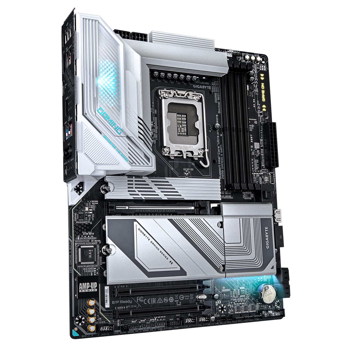 Pllakë amë Gigabyte Z890 GAMING X WIFI7, ATX, LGA 1851, DDR5 8800MHz, Wi-Fi 7, e zezë