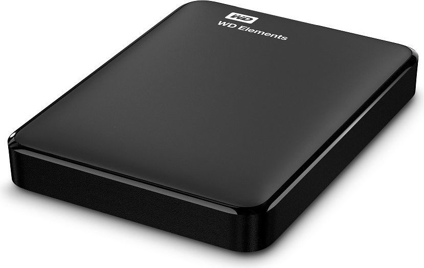 Hard disku i jashtëm Western Digital HDD Elements Portable, 2 TB, i zi