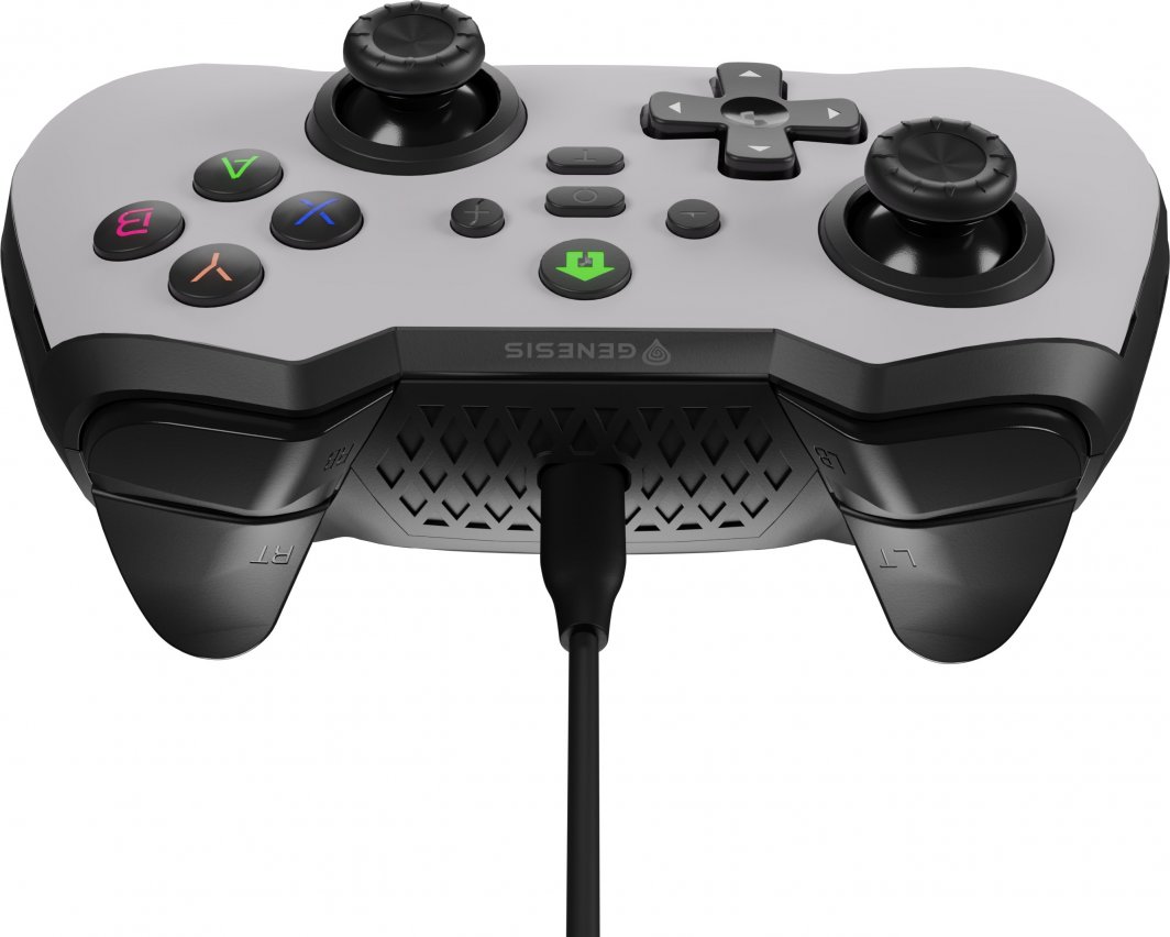 Kontroller Genesis Mangan 300, me kabllo, i bardhë