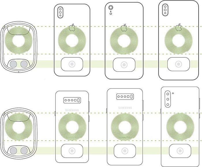 Pllaka metalike për telefon iOttie Plate ACMPIO104, për mbajtëse magnetike, set