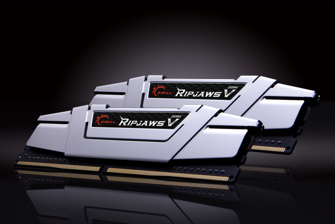 Memorie G.Skill Ripjaws V, DDR4, 16 GB, 2666 MHz, CL15, F4-2666C15D-16GVS