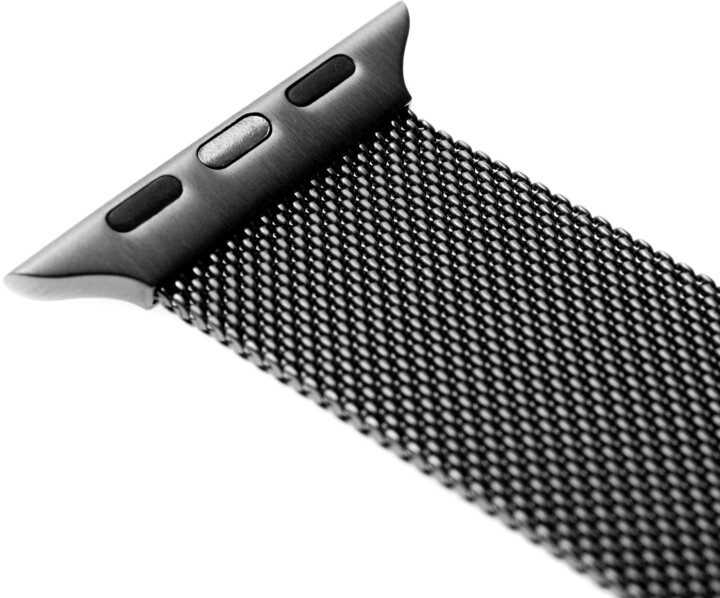 Rrip metalik FIXED për Apple Watch 38/40/41mm, i zi