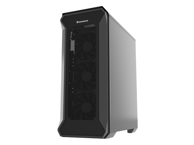 Kasë për PC Genesis IRID 505F, e zezë