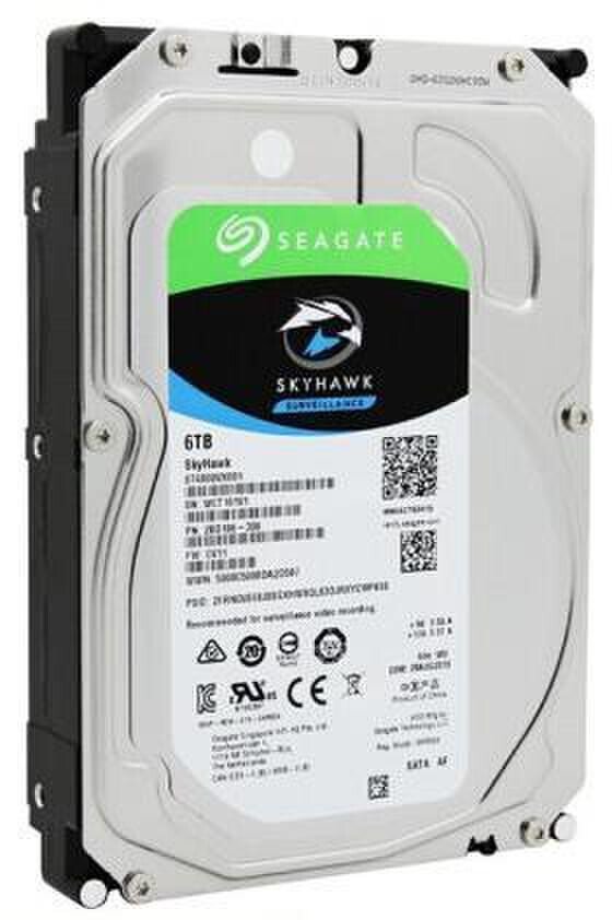 Hard disk Seagate SkyHawk 6TB, 3.5", SATA III, për survejim