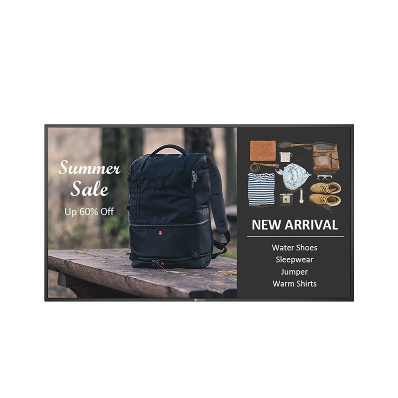 Monitor AG Neovo QM-4302, 42.5", 3840 x 2160, 4K Ultra HD, i zi