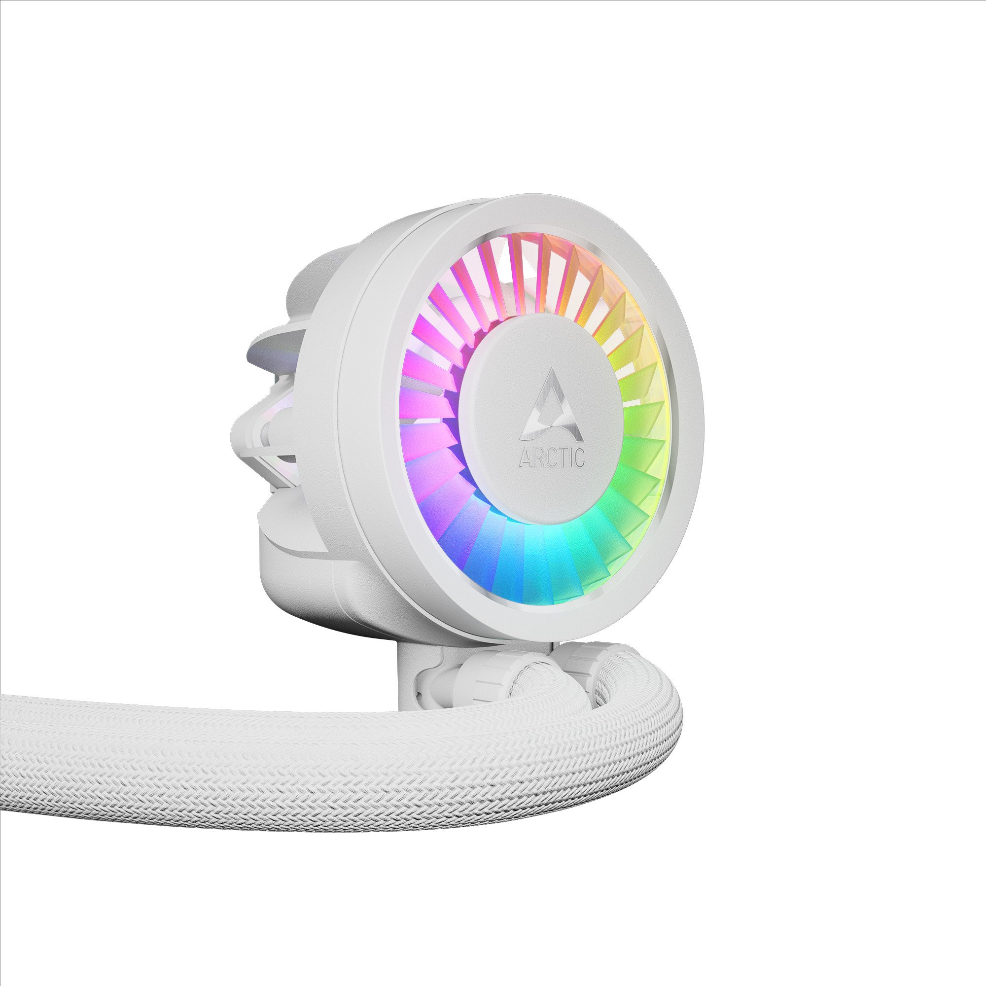Ftohës uji CPU ARCTIC Liquid Freezer III Pro 280, AIO, a RGB, i bardhë