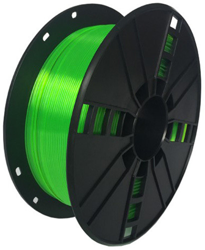Filament për printim 3D Gembird, PETG, 1,75mm, 1kg, e gjelbërt