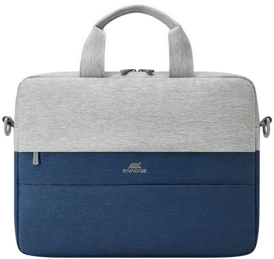 Çantë për laptop Riva Case Prater 10.1-14", gri blu