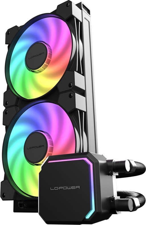 Sistem ftohës ujor LC-Power LC-CC-280-B-ARGB, 280mm, ARGB, i zi